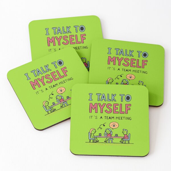 Item preview, I Talk To Myself designed and sold by Ashraf23.