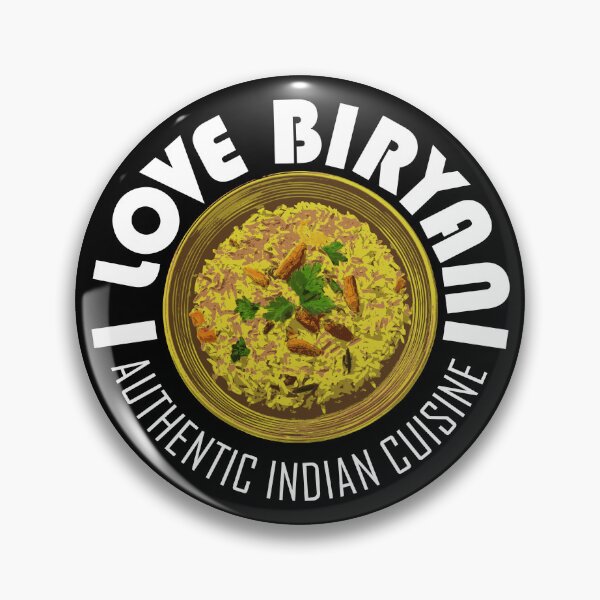 Item preview, I LOVE BIRYANI T-Shirt - Authentic Indian Cuisine Food Lover Gift Tee designed and sold by YabusakaShokudo.