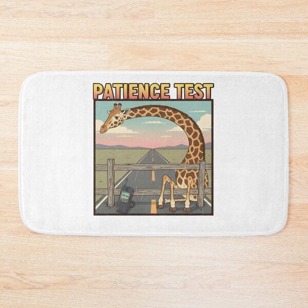 Item preview, Patience Test Giraffe – Long Neck Waiting 90s Vintage Bootleg Graphic designed and sold by FakeJoo.