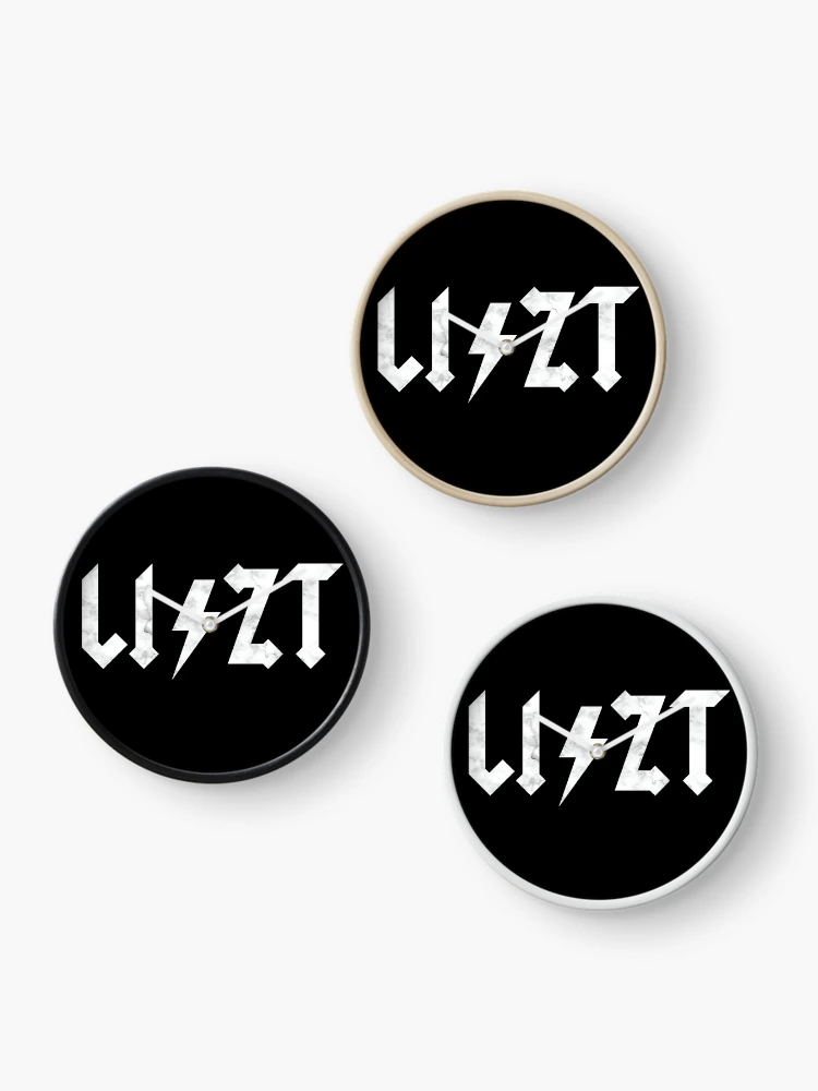 Thumbnail 3 of 4, Clock, Liszt Rocks! designed and sold by eldram.