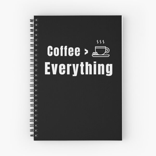 Item preview, Coffee Over Everything – Funny Coffee Quote Minimal Design - Vintage designed and sold by MK-Charlie.