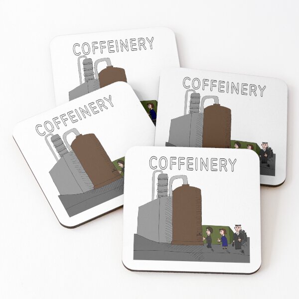 Item preview, Coffeinery - colorful designed and sold by RedPoppyStudio.