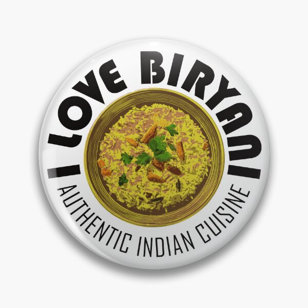 Item preview, I LOVE BIRYANI T-Shirt - Authentic Indian Cuisine Food Lover Gift Tee designed and sold by YabusakaShokudo.