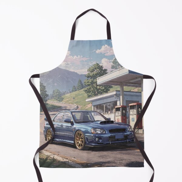 Item preview, Impreza WRX STI JDM Mountain Road Retro Anime designed and sold by RCStoreUy.