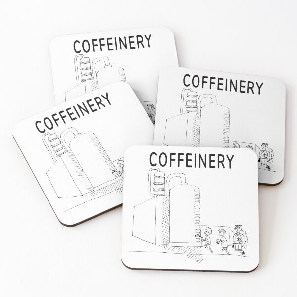 Item preview, Coffeinery designed and sold by RedPoppyStudio.