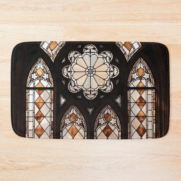 Item preview, Warm Earth-Tone  Abstract Glass Window (image size 7840x11680) designed and sold by Digital-Davinci.