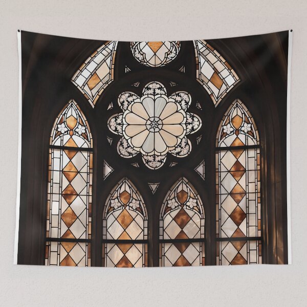 Item preview, Warm Earth-Tone  Abstract Glass Window (image size 7840x11680) designed and sold by Digital-Davinci.