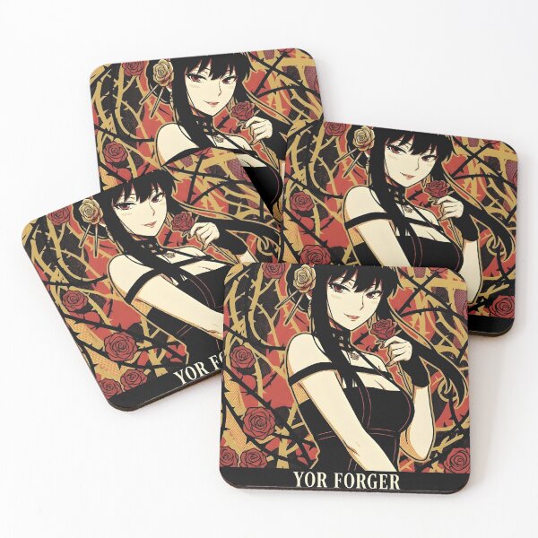 Item preview, Thorn Assassin Girl - Red Rose Anime Aesthetic Art designed and sold by MugenAnime.