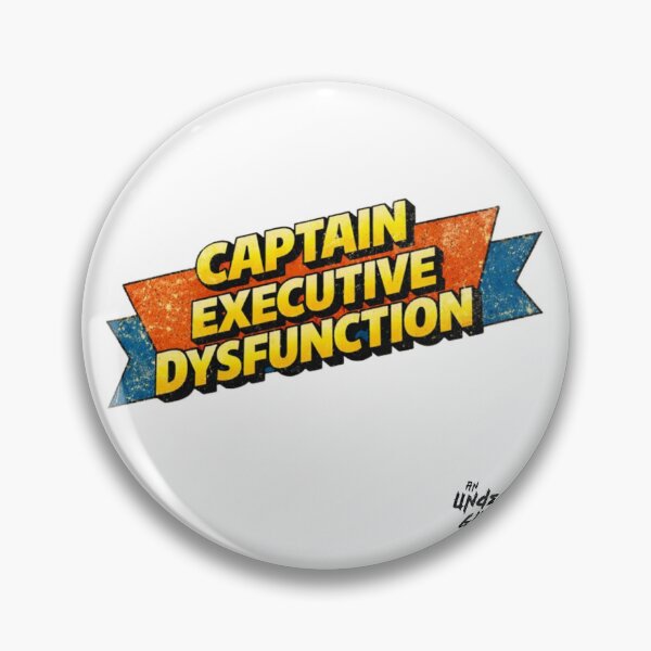 Item preview, Captain Executive Dysfunction designed and sold by Chris Philbrook.