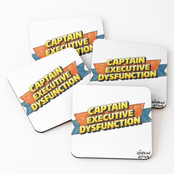 Item preview, Captain Executive Dysfunction designed and sold by Chris Philbrook.