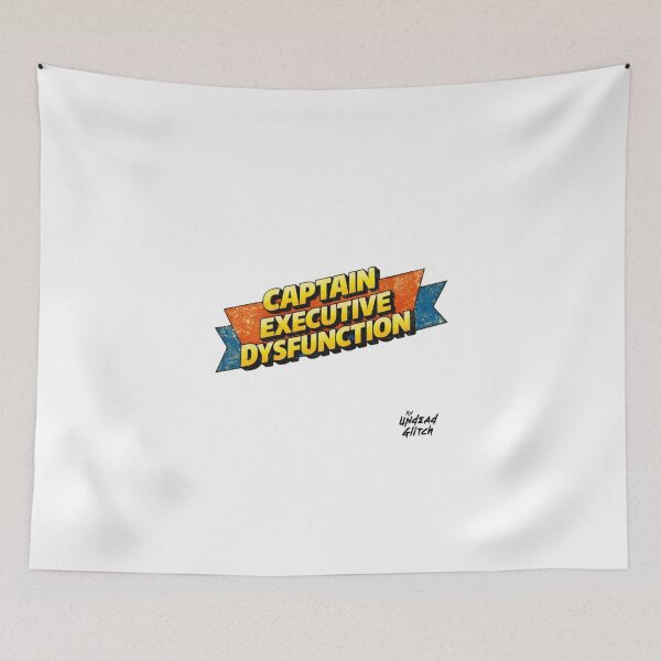 Item preview, Captain Executive Dysfunction designed and sold by Chris Philbrook.