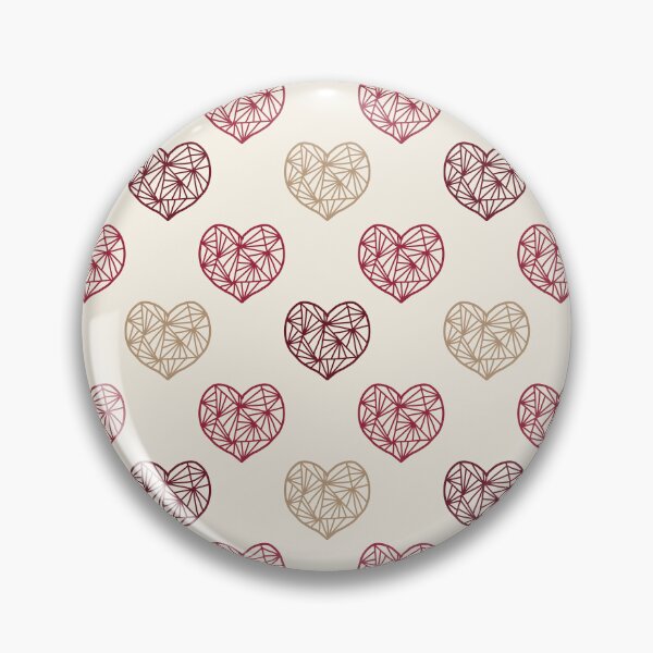 Item preview, Geometric Heart Line Seamless Pattern designed and sold by Mariana Shymkovych.