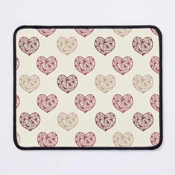 Item preview, Geometric Heart Line Seamless Pattern designed and sold by Mariana Shymkovych.