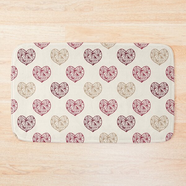 Item preview, Geometric Heart Line Seamless Pattern designed and sold by Mariana Shymkovych.