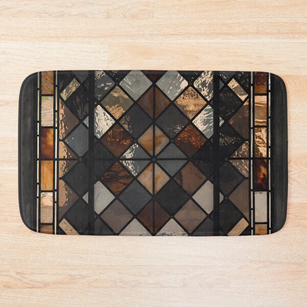 Item preview, Warm Earth-Tone  Abstract Glass Window (image size 7840x11680) designed and sold by Digital-Davinci.