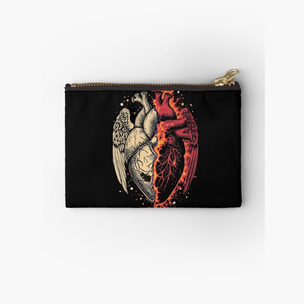 Item preview, Half Angel Half Demon Heart designed and sold by ShadyArfaa.
