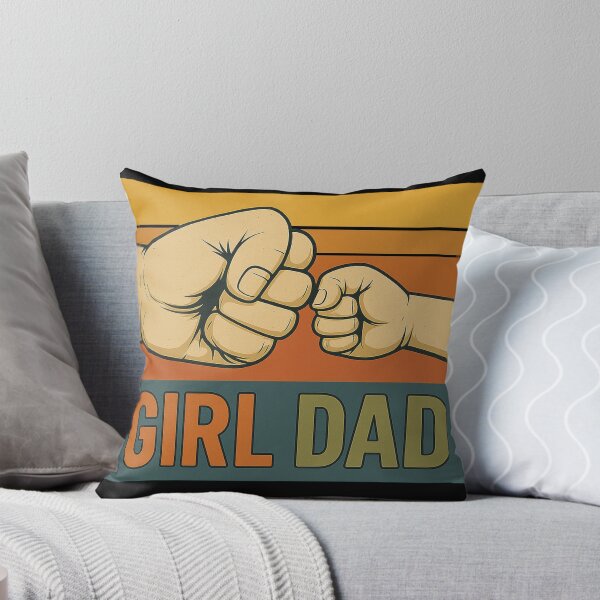 Item preview, Girl Dad Fist Bump Father Daughter Bond Retro Quote Gift designed and sold by flagylART.