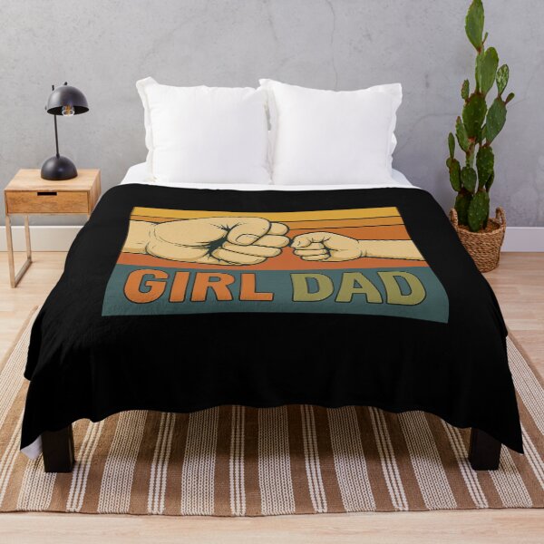 Item preview, Girl Dad Fist Bump Father Daughter Bond Retro Quote Gift designed and sold by flagylART.