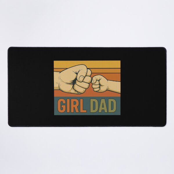 Item preview, Girl Dad Fist Bump Father Daughter Bond Retro Quote Gift designed and sold by flagylART.