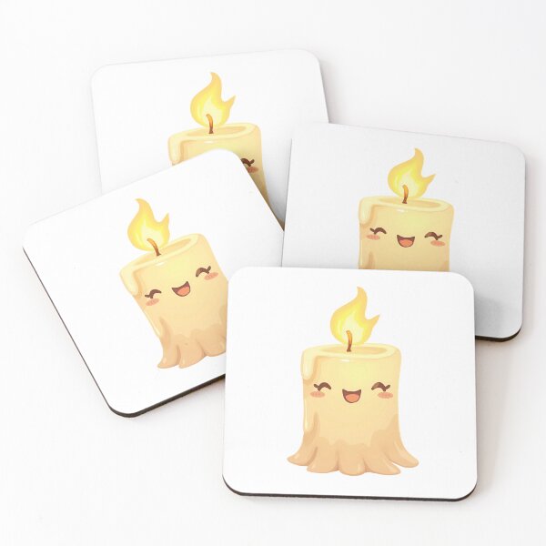 Item preview, Cute Candle Spirit – Spooky Cute Light Illustration designed and sold by santi-ia.