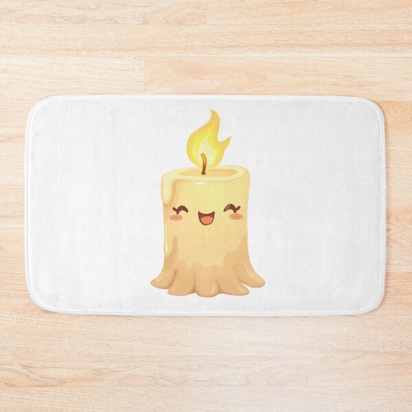 Item preview, Cute Candle Spirit – Spooky Cute Light Illustration designed and sold by santi-ia.