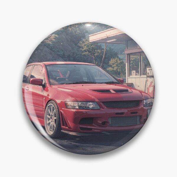Item preview, Lancer Evo IX JDM Mountain Road Retro Anime designed and sold by RCStoreUy.