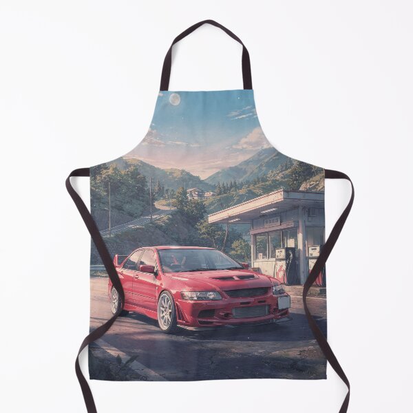 Item preview, Lancer Evo IX JDM Mountain Road Retro Anime designed and sold by RCStoreUy.