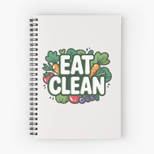 Item preview, Eat Clean - Healthy Living Motivation designed and sold by Roch-Roch.