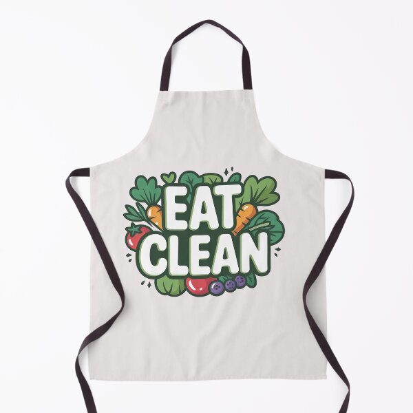 Item preview, Eat Clean - Healthy Living Motivation designed and sold by Roch-Roch.