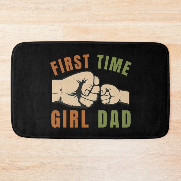 Item preview, First Time Girl Dad Father Daughter Fist Bump Quote Gift designed and sold by flagylART.