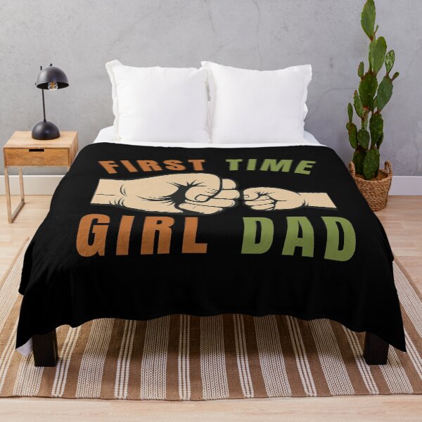 Item preview, First Time Girl Dad Father Daughter Fist Bump Quote Gift designed and sold by flagylART.