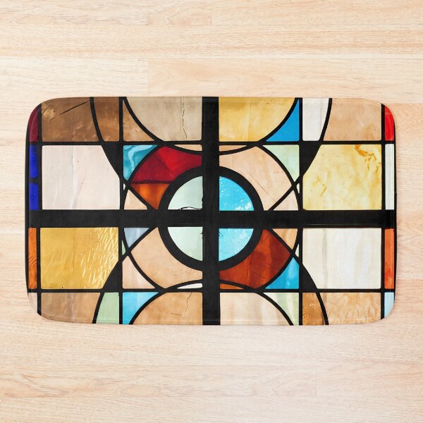 Item preview, Warm Earth-Tone  Abstract Glass Window (image size 7840x11680) designed and sold by Digital-Davinci.