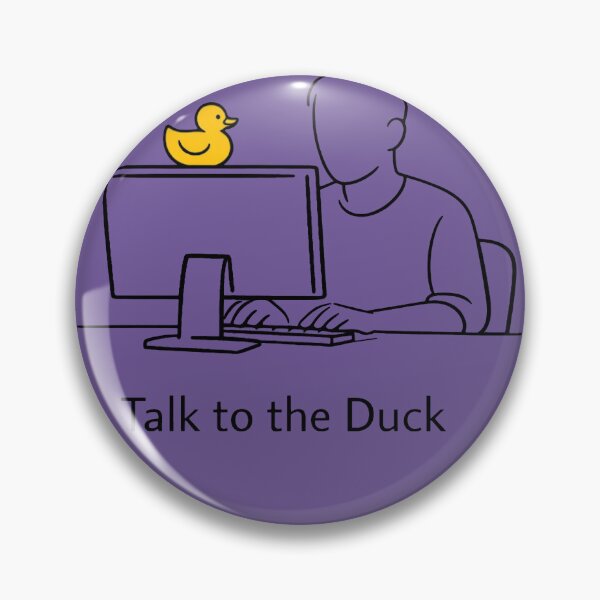 Item preview, Talk to the duck coder  designed and sold by StylishDesigns_ByJohn.