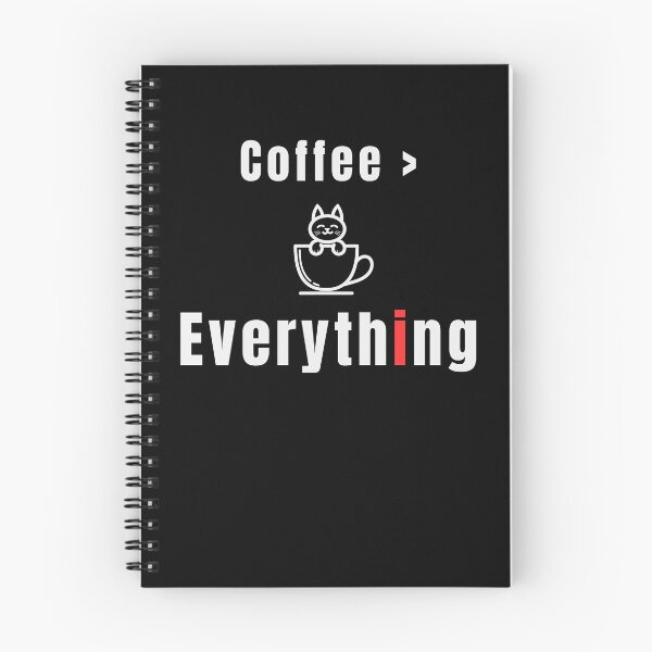 Item preview, Coffee Over Everything – Funny Coffee Quote Minimal Design - Retro designed and sold by MK-Charlie.