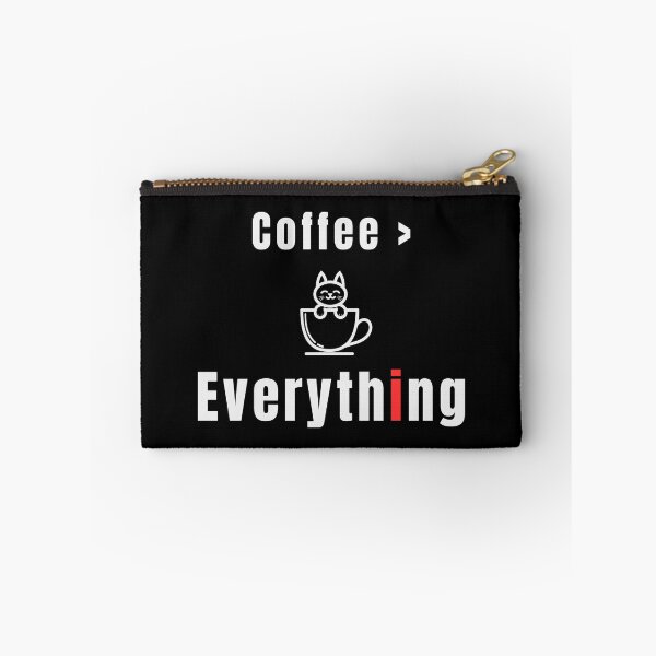 Item preview, Coffee Over Everything – Funny Coffee Quote Minimal Design - Retro designed and sold by MK-Charlie.