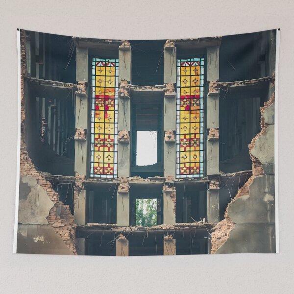 Item preview,  Warm Earth-Tone  Abstract Glass Window (image size 7840x11680) designed and sold by Digital-Davinci.