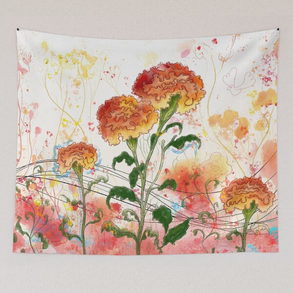 Item preview, Marigolds designed and sold by fercaggiano.
