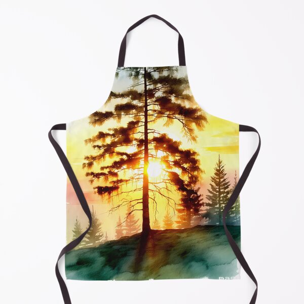 Item preview, Natural Sunrise and Fir Tree designed and sold by CalmnessbyChoice.