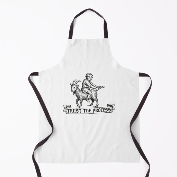 Item preview, Trust The Process Funny Medieval Goat Meme designed and sold by N0KITTAY.