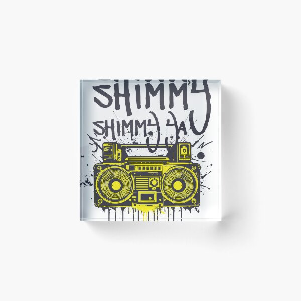 Item preview, Shimmy Ya Old School Hip Hop designed and sold by ikidyounot.
