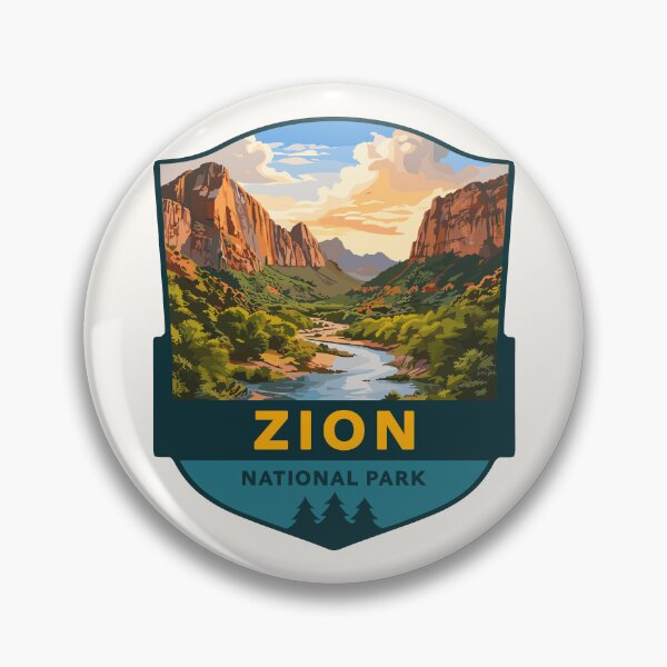Item preview, Zion National Park Utah Sticker designed and sold by Gideon Emmerich.