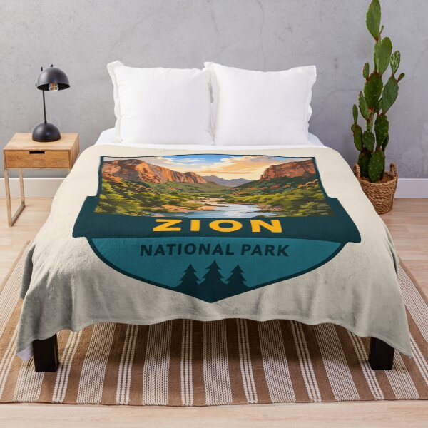 Item preview, Zion National Park Utah Sticker designed and sold by Gideon Emmerich.