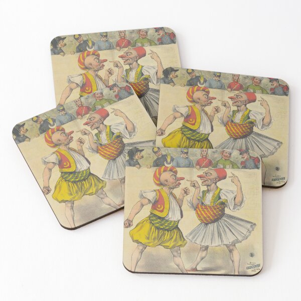 Item preview, Oriental Acrobats Advertising Poster (1895)  designed and sold by 19th Century in Color.