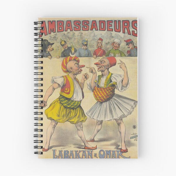 Item preview, Oriental Acrobats Advertising Poster (1895)  designed and sold by 19th Century in Color.
