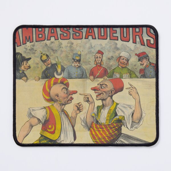 Item preview, Oriental Acrobats Advertising Poster (1895)  designed and sold by 19th Century in Color.