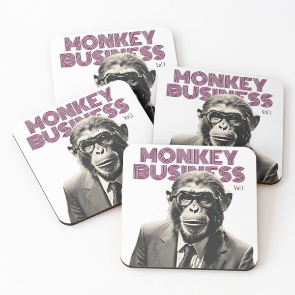 Item preview, Monkey Business | Hot Pink Edition Funny Office Humor Boss  designed and sold by SeNsArtGallery.