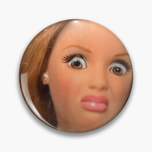 Item preview, Funny Doll Face with Judging Expression, Meme Aesthetic, WTF Look, Sarcastic Doll Humor designed and sold by toongstudio.