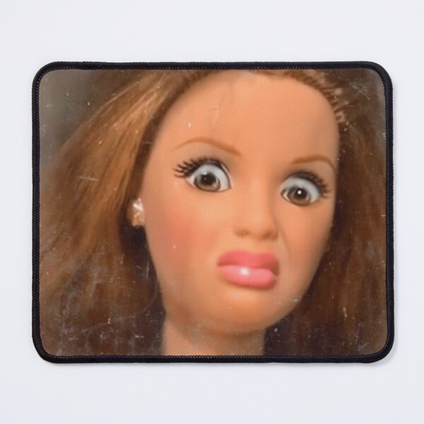 Item preview, Funny Doll Face with Judging Expression, Meme Aesthetic, WTF Look, Sarcastic Doll Humor designed and sold by toongstudio.