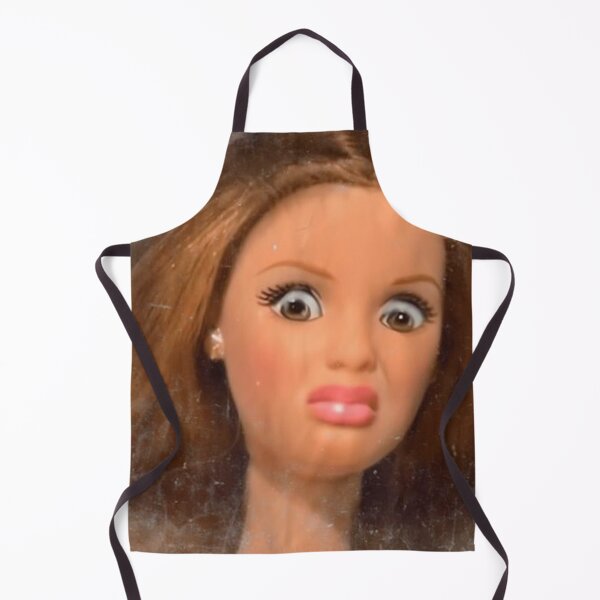 Item preview, Funny Doll Face with Judging Expression, Meme Aesthetic, WTF Look, Sarcastic Doll Humor designed and sold by toongstudio.