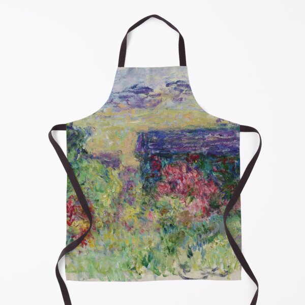 Item preview, La Maison a Travers Les Roses by Claude Monet: Lush Impressionist Garden Poster designed and sold by artofuniverse.